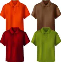 Different colored Shirts